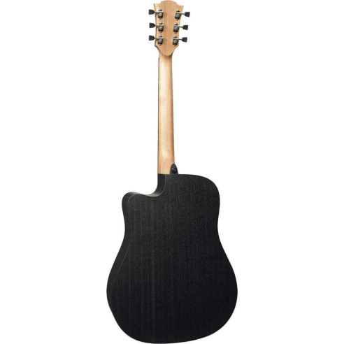 Lag TRAMONTANE 70 T70DCE-BB Guitarra Acústica Dreadnought Black  Brown