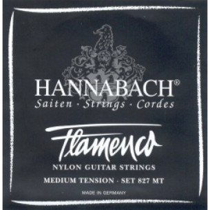 Juego Cuerdas Guitarra Flamenca 827-MT Negro