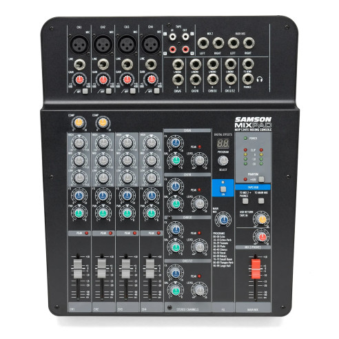 SAMSOM MIXPAD MXP124FX Mesa de mezclas 12 canales con efectos