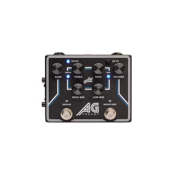 AG PREAMP Pedal Preamplificador/DI para Bajo  AG PREAMP Pedal Preamplificador/DI para Bajo