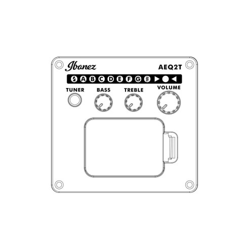 Ibanez AEGB30E-NTG Bajo Acústico de 4 Cuerdas