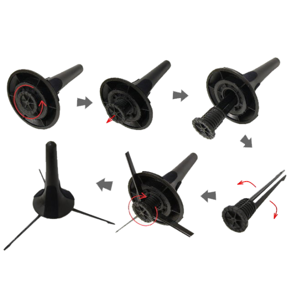 J MICHAEL TRS101 Soporte Trompeta