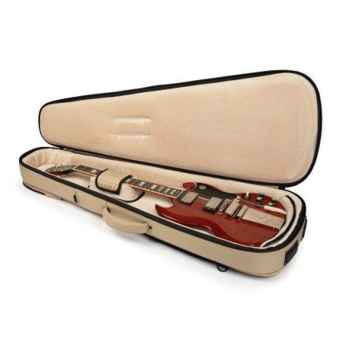G-ICON BEIGE Funda Guitarra Eléctrica Profesional