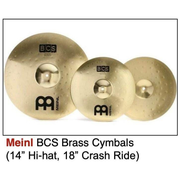 Tama ST50H5-CDS STAGESTAR Kit Bateria 5PC 20" con Platos Meinl