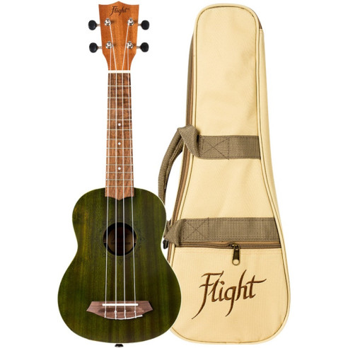 FLIGHT  NUS-380 Ukelele Soprano Gemstone Jade