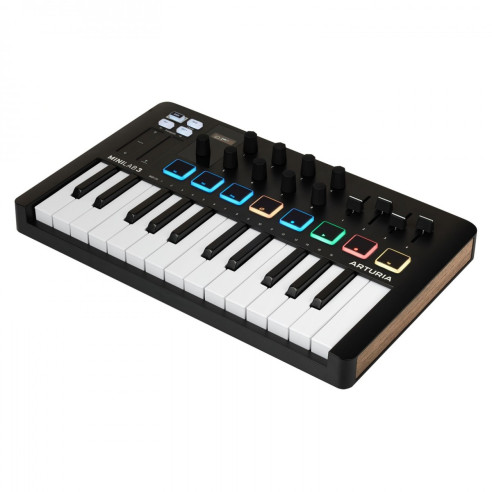 ARTURIA MINILAB 3 BLACK Controlador MIDI USB Compacto