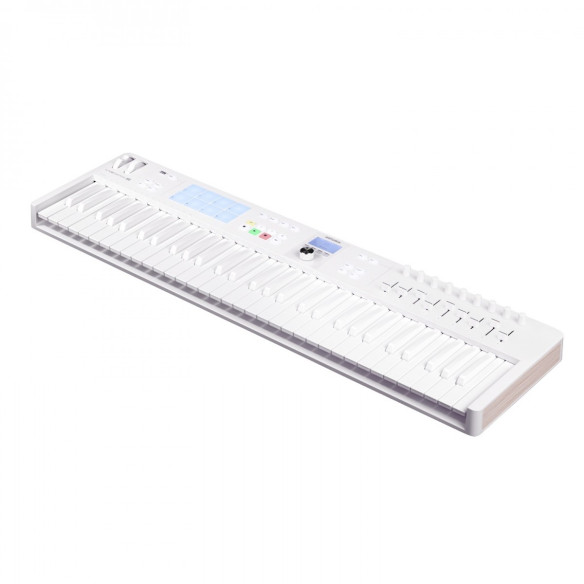 Arturia KEYLAB ESSENTIAL 61 MK3 ALPINE WHITE Teclado Controlador Arturia KEYLAB ESSENTIAL 61 MK3 ALPINE WHITE Teclado Controlador