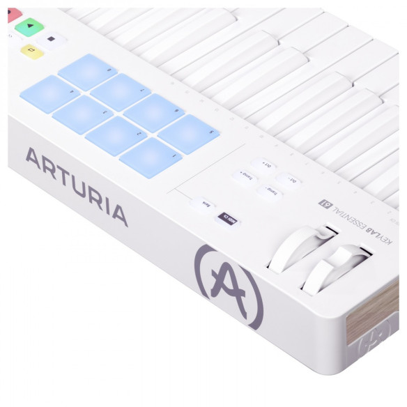 Arturia KEYLAB ESSENTIAL 61 MK3 ALPINE WHITE Teclado Controlador Arturia KEYLAB ESSENTIAL 61 MK3 ALPINE WHITE Teclado Controlador