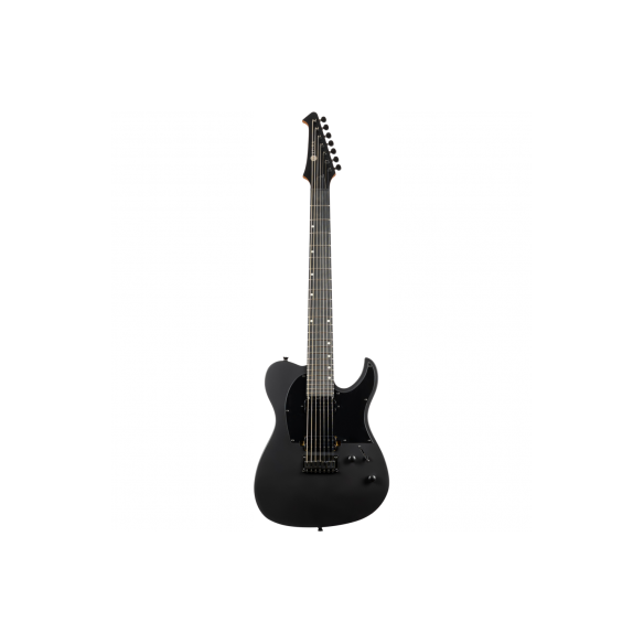 SPIRA T407-MBK SATIN BLACK Guitarra Eléctrica 7 Cuerdas