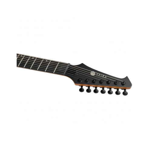 SPIRA T407-MBK SATIN BLACK Guitarra Eléctrica 7 Cuerdas