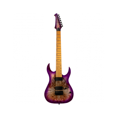 Guitarra Eléctrica Spira 7 Cuerdas S457-TPP Transparent Purple