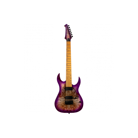 SPIRA S457-TPP TRANSPARENT PURPLE Guitarra Eléctrica 7 Cuerdas