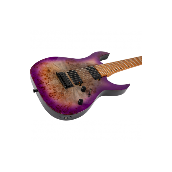 SPIRA S457-TPP TRANSPARENT PURPLE Guitarra Eléctrica 7 Cuerdas