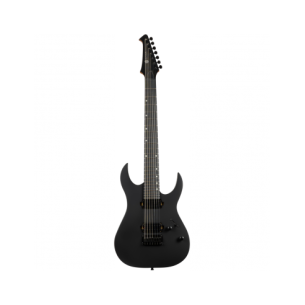 SPIRA S407-MBK SATIN BLACK Guitarra Eléctrica 7 Cuerdas