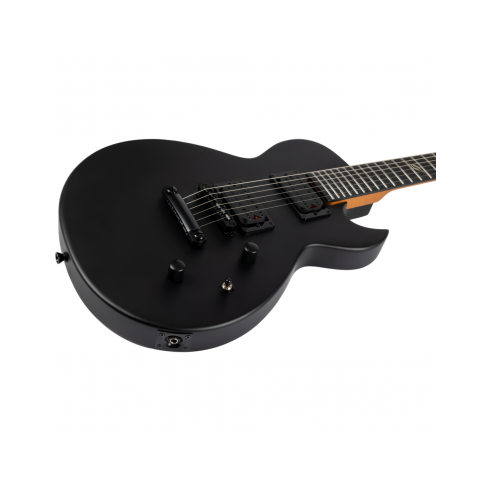 SPIRA L400-MBK SATIN BLACK Guitarra Eléctrica