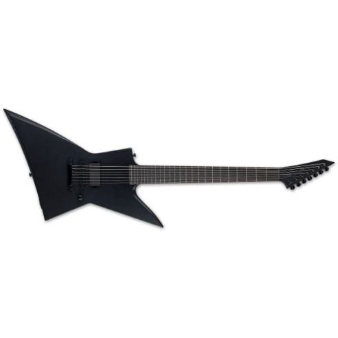 LTD EX-7 BARITONE BLACK METAL - 7 cuerdas - Black Satin