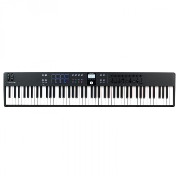 Arturia KEYLAB ESSENTIAL 88 Mk3 BLACK Teclado controlador MIDI/USB Arturia KEYLAB ESSENTIAL 88 Mk3 BLACK Teclado controlador MIDI/USB