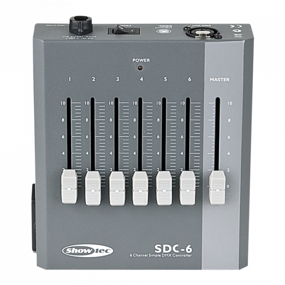 SDC-6 50723 Controlador DMX 6 Canales SDC-6 50723 Controlador DMX 6 Canales