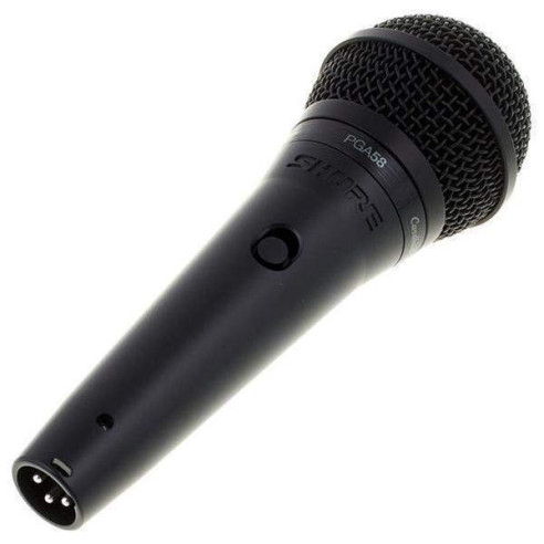 SHURE PGA58-XLR-E Micrófono para voces