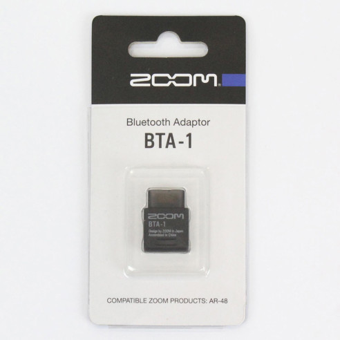 BTA-1 Adaptador Bluetooth para dispositivos Zoom compatibles