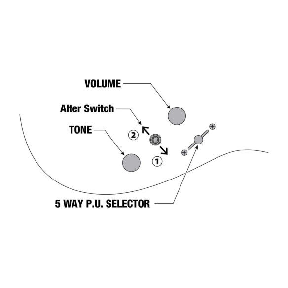 SML721-RGC Guitarra Eléctrica Serie S SML721-RGC Guitarra Eléctrica Serie S