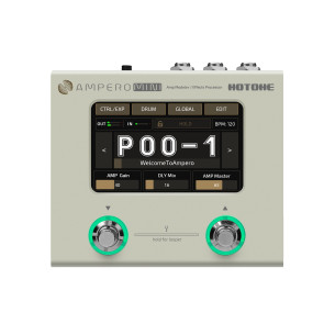 Hotone  AMPERO MINI VANILLA Procesador FX Emulador de Amps/ Cabs
