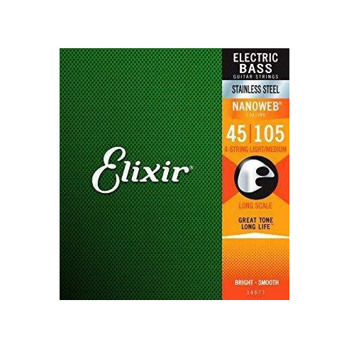 Compra Juego Nanoweb Stainless Steel 45-105 14677 online | MusicSales