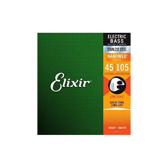 Compra Juego Nanoweb Stainless Steel 45-105 14677 online | MusicSales