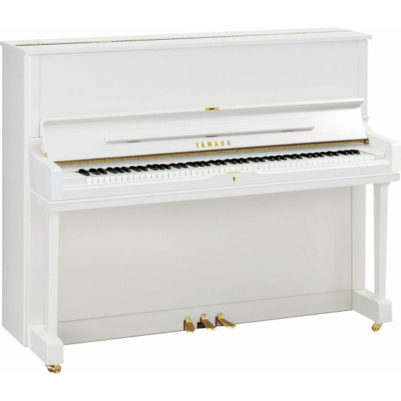 Yamaha YUS1 SH3 PWH Piano Acústico Vertical Silent Blanco Pulido