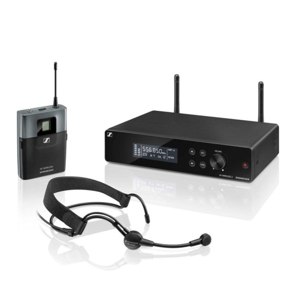 Sistema inalámbrico de diadema Sennheiser XSW2-Me3 Rango A para cantantes y presentadores.UHF, 12 canales,8 bancos, Sistema inalámbrico de diadema Sennheiser XSW2-Me3 Rango A para cantantes y presentadores.UHF, 12 canales,8 bancos,