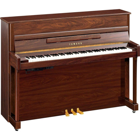 Yamaha B2E TC3 PW Piano Acústico Vertical TransAcoustic Nogal Pulido