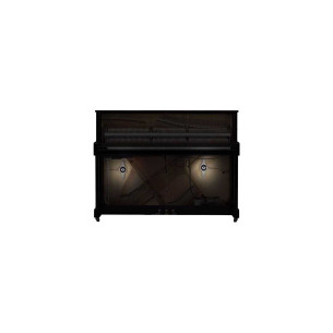 Yamaha B2E TC3 PW Piano Acústico Vertical TransAcoustic Nogal Pulido 2