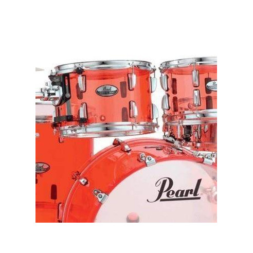 Set de Bateria Fusion 20" de 4 piezas Pearl Crystal Beat CRB504P en acabado Ruby Red. Herrajes y platos no incluidos.