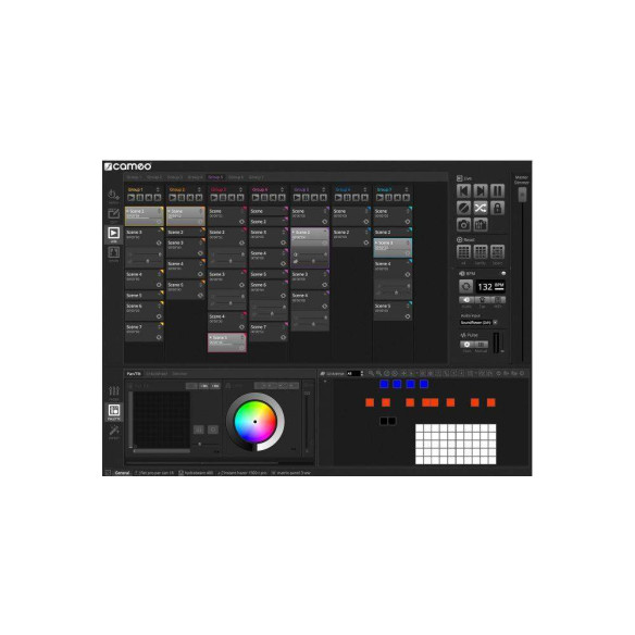 DVC Interfaz USB a DMX con 512 canales y software de control