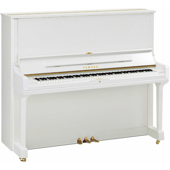 Yamaha YUS3S SH3 PWH Piano Acústico Vertical Silent