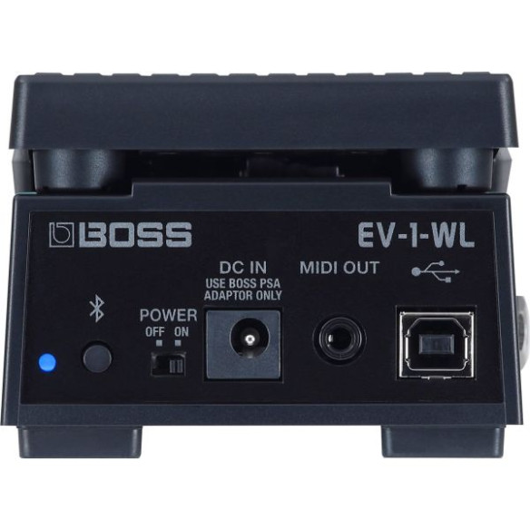 Pedal de expresión Boss EV-1-WL midi con conexión inalámbrica bluetooth
