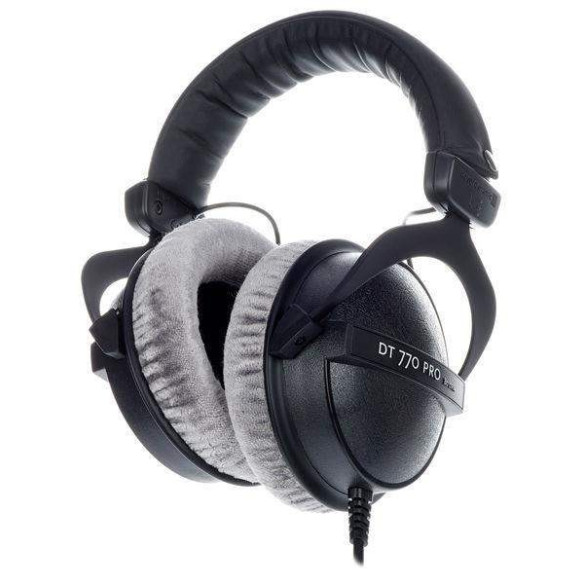 BeyerDynamic DT770 Pro 80 Ohm. auriculares de estudio Profesionales.Dinámicos.Cerrados Respuesta de 5- 35.000 Hz.