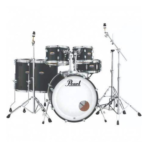 Pearl KIT DMP DECADE 2218B/1007T/1208T/1414F/1616F  1455S con Herrajes - Satin Slate Black