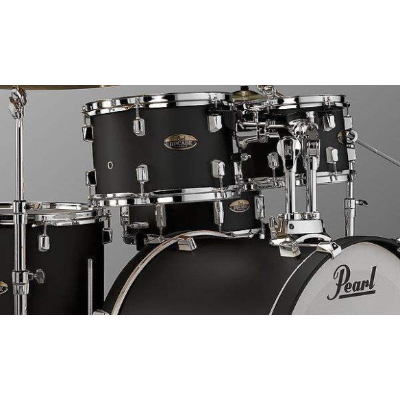 Pearl KIT DMP DECADE 2218B/1007T/1208T/1414F/1616F  1455S con Herrajes - Satin Slate Black