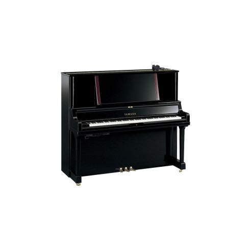 YAMAHA, YUS5SH3 PE Piano Acústico Vertical Silent, Altura 131 cms,acabado Polish Ebony