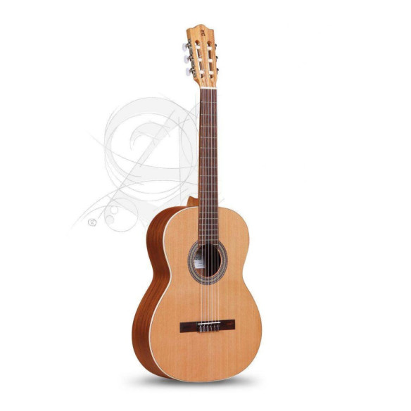 Guitarra clásica Alhambra Z-Nature de la Serie Estudio con tapa de cedro macizo y acabado mate. Guitarra clásica Alhambra Z-Nature de la Serie Estudio con tapa de cedro macizo y acabado mate.