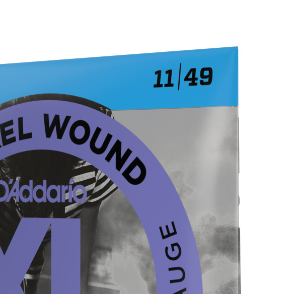 Juego de Cuerdas para Guitarra Eléctrica XL Series Nickel Wound, Blues/Jazz Rock (011 - 014 - 018 - 028 - 038 - 049). Juego de Cuerdas para Guitarra Eléctrica XL Series Nickel Wound, Blues/Jazz Rock (011 - 014 - 018 - 028 - 038 - 049).