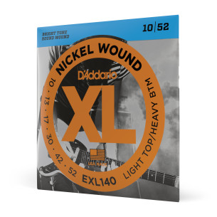 D' Addario EXL140 Juego Cuerdas Guitarra Eléctrica 10-52