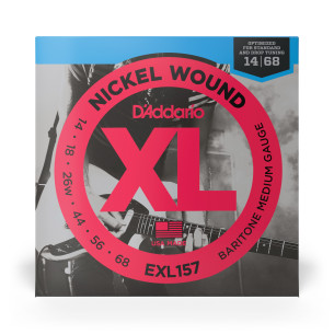 D' Addario EXL157 Juego Cuerdas Guitarra Eléctrica 14-68 2