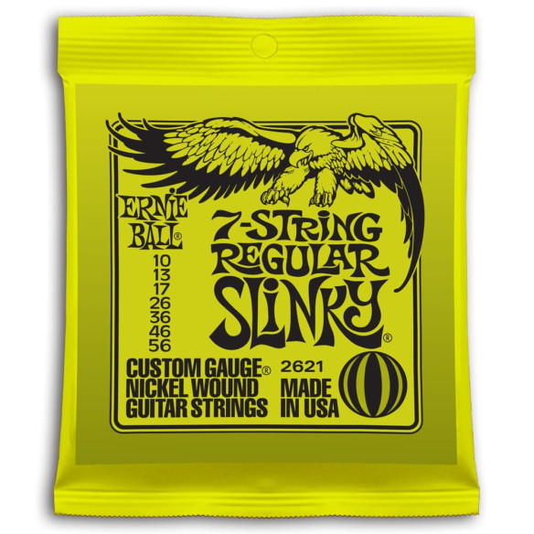 2621 Juego Eléctrica Slinky 7St. Regular 10-56 2621 Juego Eléctrica Slinky 7St. Regular 10-56