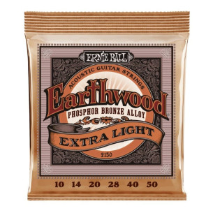 Ernie Ball EB2150 Juego Cuerdas Guitarra Acústica