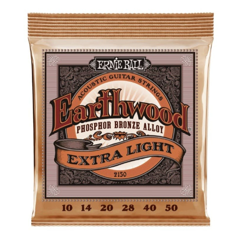 Ernie Ball EB2150 Juego Cuerdas Guitarra Acústica