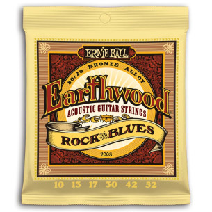Ernie Ball EB2008 Juego Cuerdas Guitarra Acústica