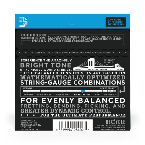 Compra Juego EXL120BT XL Balanced Tension 9-40 online | MusicSales