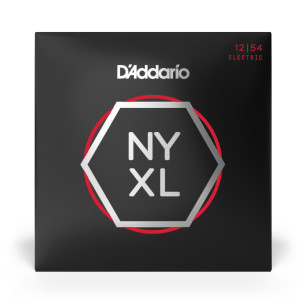 comprar Juego de cuerdas para Guitarra Eléctrica d'Addario NYXL1254 de entorchado de níquel, calibre grueso, 12-54. 2